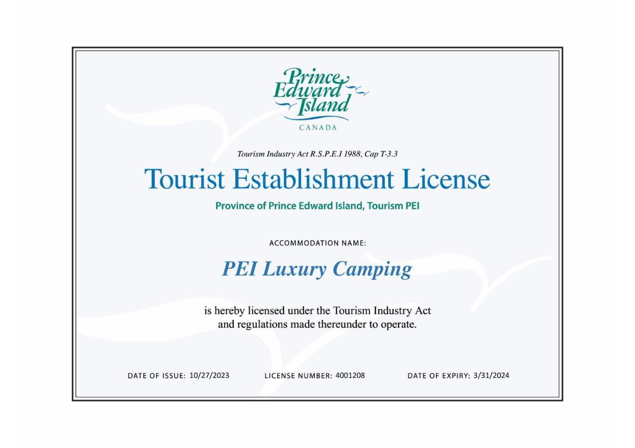 מלון Cavendish Luxury Camping מראה חיצוני תמונה